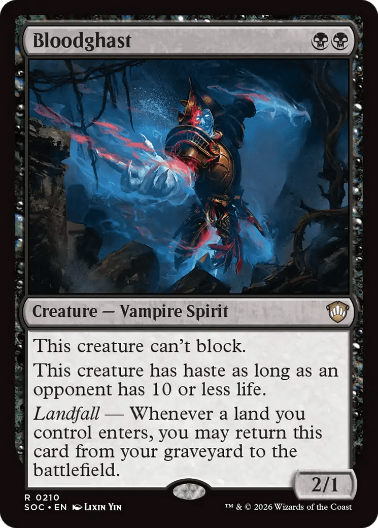 Bloodghast [Secrets of Strixhaven Commander] MTG Single Magic: The Gathering  | Multizone: Comics And Games