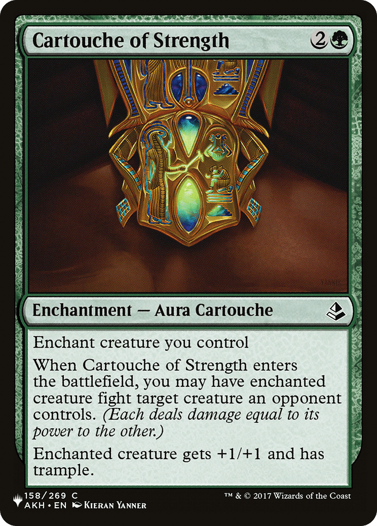 Cartouche of Strength [The List] MTG Single Magic: The Gathering  | Multizone: Comics And Games