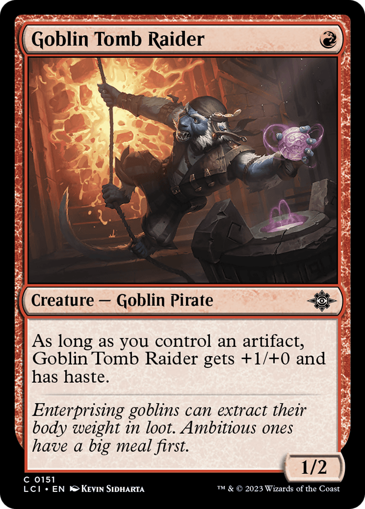 Goblin Tomb Raider [The Lost Caverns of Ixalan] MTG Single Magic: The Gathering  | Multizone: Comics And Games