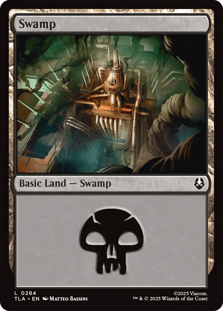 Swamp (0284) [Avatar: The Last Airbender] MTG Single Magic: The Gathering  | Multizone: Comics And Games