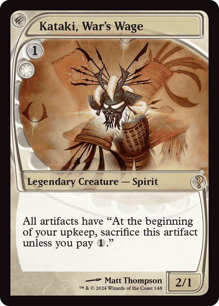 Kataki, War's Wage (Future Sight) [Mystery Booster 2] MTG Single Magic: The Gathering  | Multizone: Comics And Games