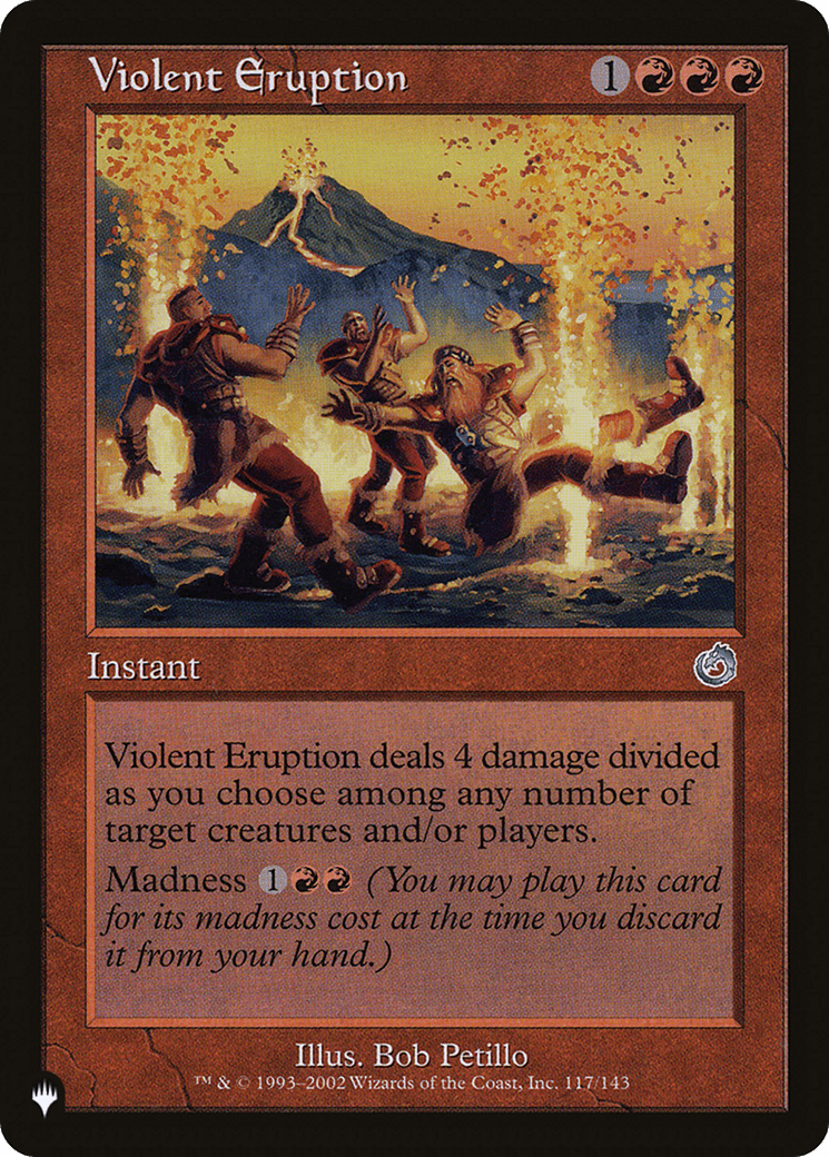 Violent Eruption [The List] MTG Single Magic: The Gathering  | Multizone: Comics And Games