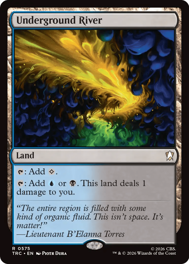 Underground River [Star Trek Commander] MTG Single Magic: The Gathering  | Multizone: Comics And Games