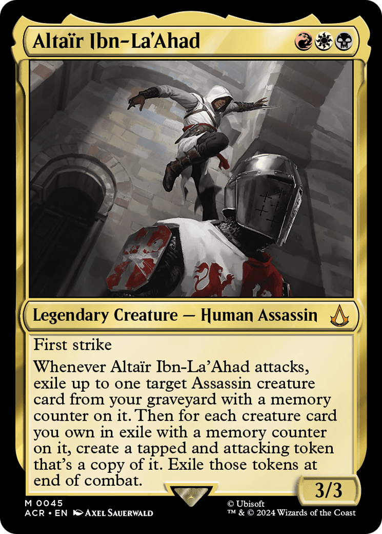 Altair Ibn-La'Ahad [Assassin's Creed] MTG Single Magic: The Gathering  | Multizone: Comics And Games