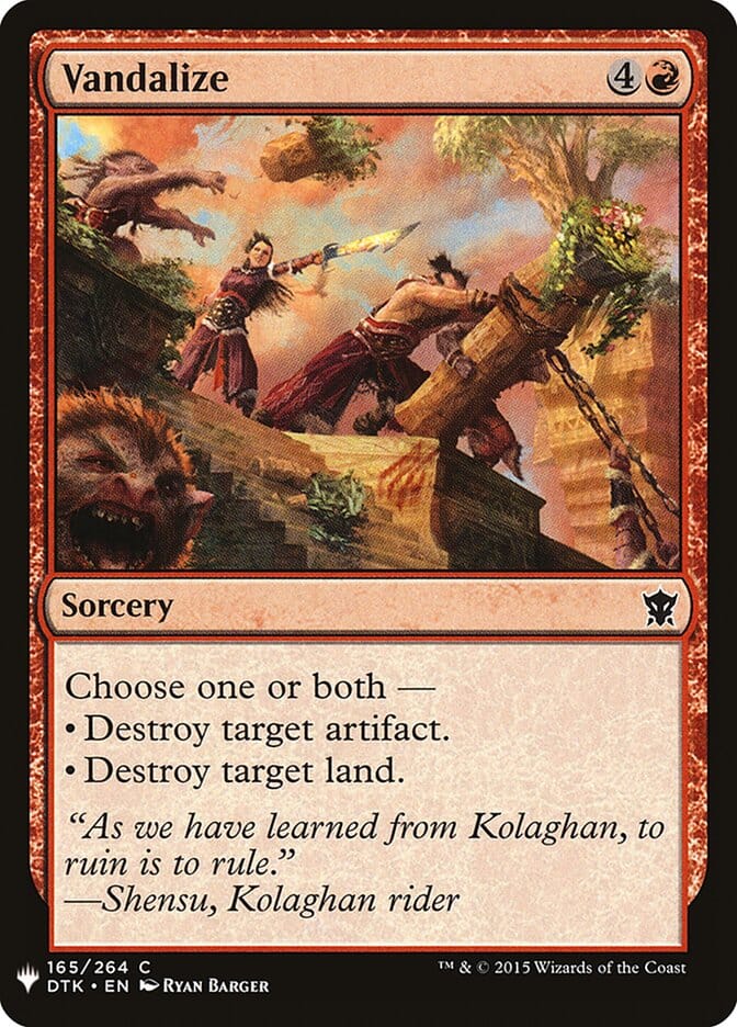 Vandalize [Mystery Booster] MTG Single Magic: The Gathering  | Multizone: Comics And Games
