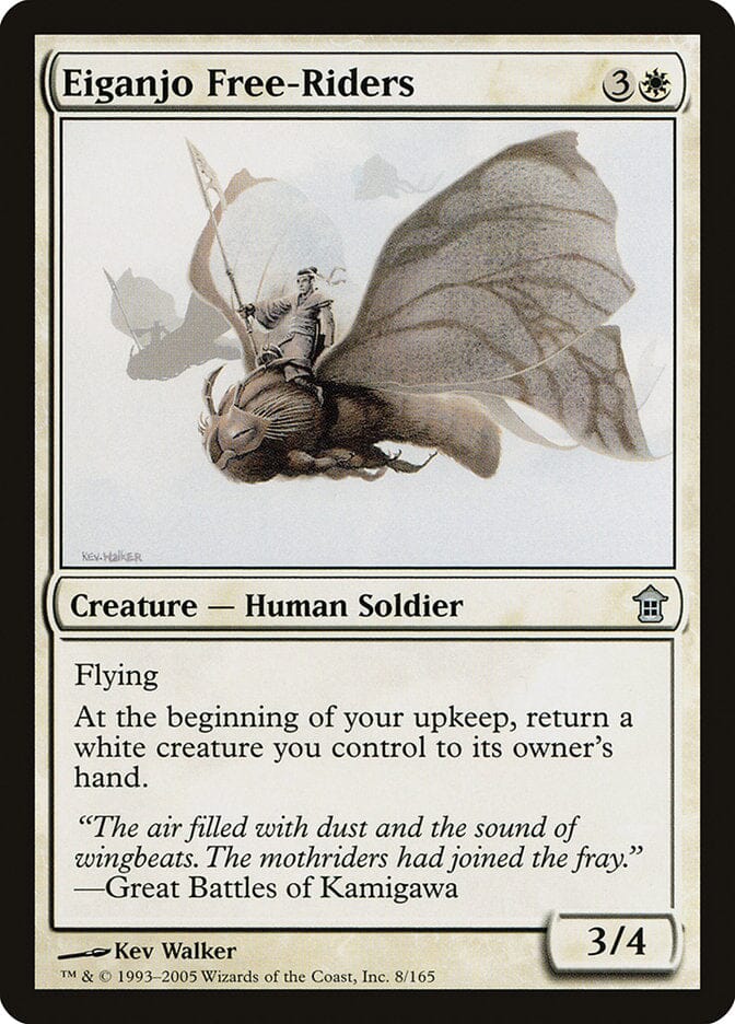 Eiganjo Free-Riders [Saviors of Kamigawa] MTG Single Magic: The Gathering  | Multizone: Comics And Games