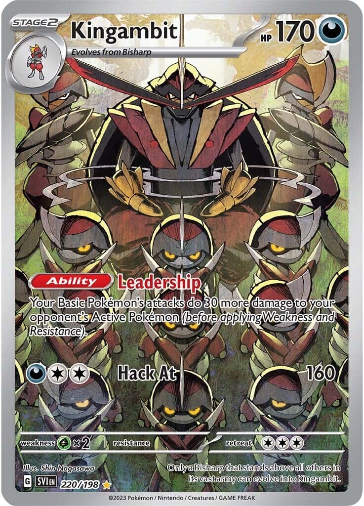 Kingambit (220/198) [Scarlet & Violet: Base Set] Pokemon Single Pokémon  | Multizone: Comics And Games