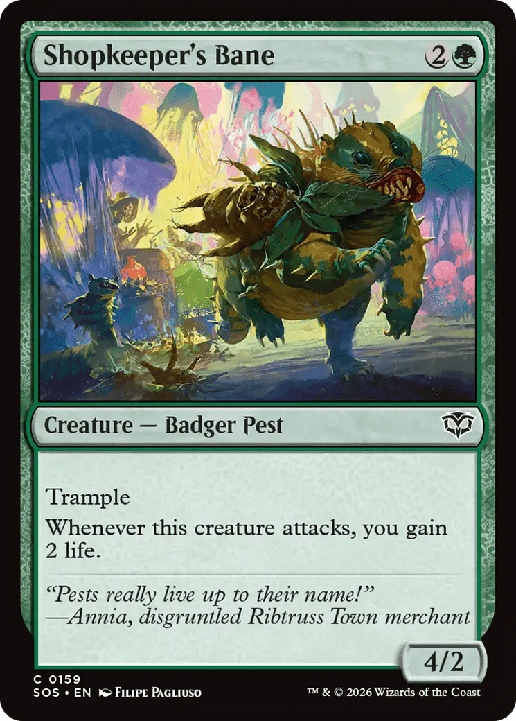 Shopkeeper's Bane [Secrets of Strixhaven] MTG Single Magic: The Gathering  | Multizone: Comics And Games