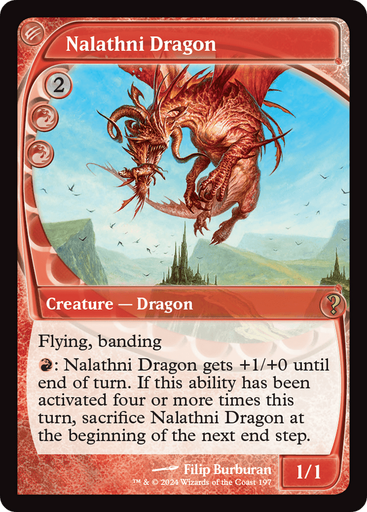 Nalathni Dragon (Future Sight) [Mystery Booster 2] MTG Single Magic: The Gathering  | Multizone: Comics And Games