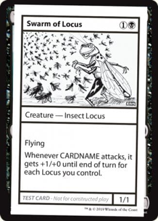 Swarm of Locus (2021 Edition) [Mystery Booster Playtest Cards] MTG Single Magic: The Gathering  | Multizone: Comics And Games