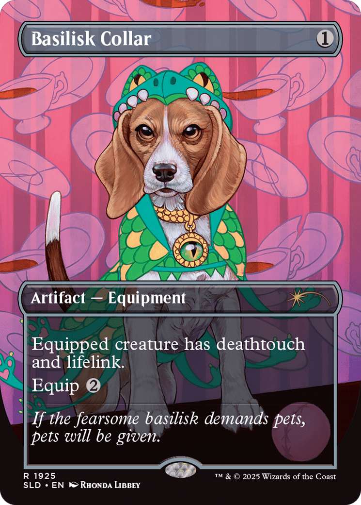 Basilisk Collar (1925) [Secret Lair Drop Series] MTG Single Magic: The Gathering  | Multizone: Comics And Games