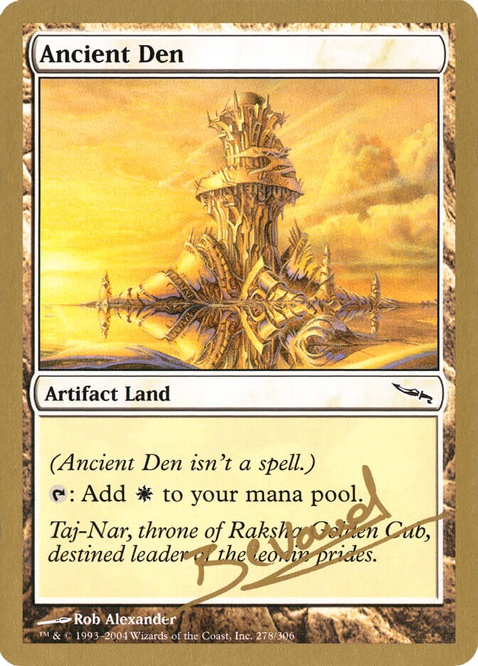 Ancient Den (Manuel Bevand) [World Championship Decks 2004] MTG Single Magic: The Gathering  | Multizone: Comics And Games
