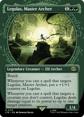 Legolas, Master Archer (Showcase Ring Frame) [The Lord of the Rings: Tales of Middle-Earth] MTG Single Magic: The Gathering  | Multizone: Comics And Games