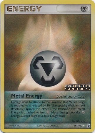 Metal Energy (107/113) (Stamped) [EX: Delta Species] Pokemon Single Pokémon  | Multizone: Comics And Games