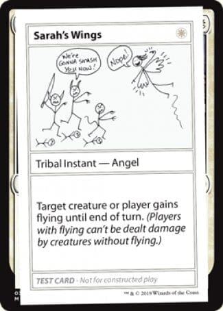Sarah's Wings (2021 Edition) [Mystery Booster Playtest Cards] MTG Single Magic: The Gathering  | Multizone: Comics And Games