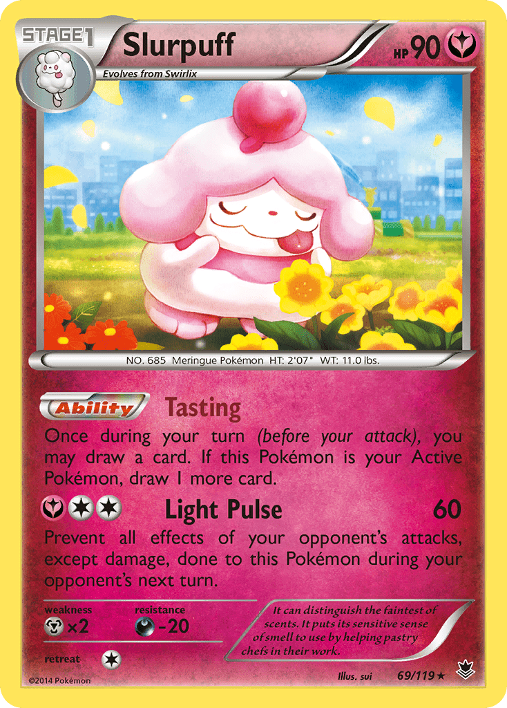Slurpuff (69/119) [XY: Phantom Forces] Pokemon Single Pokémon  | Multizone: Comics And Games