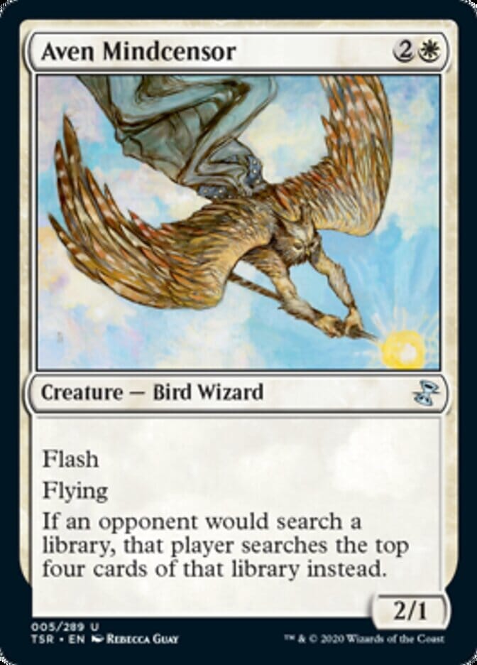 Aven Mindcensor [Time Spiral Remastered] MTG Single Magic: The Gathering  | Multizone: Comics And Games