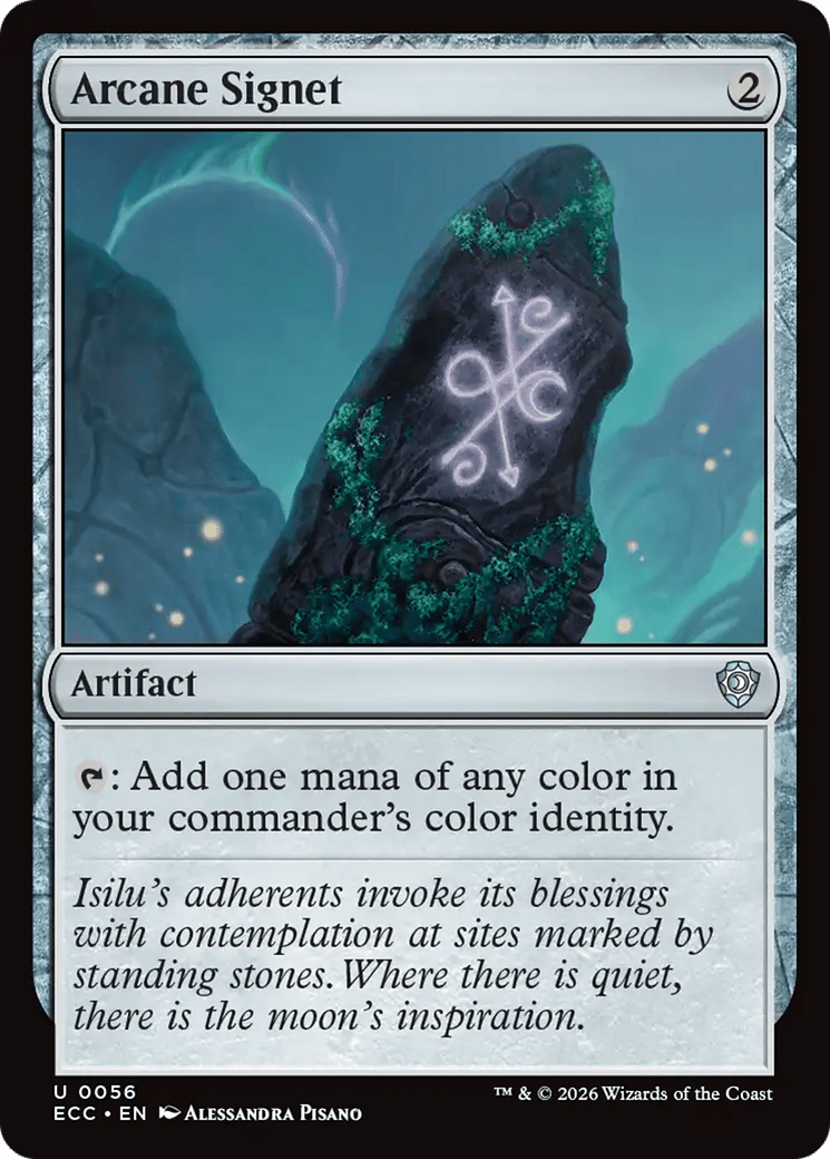 Arcane Signet (0056) [Lorwyn Eclipsed Commander] MTG Single Magic: The Gathering  | Multizone: Comics And Games