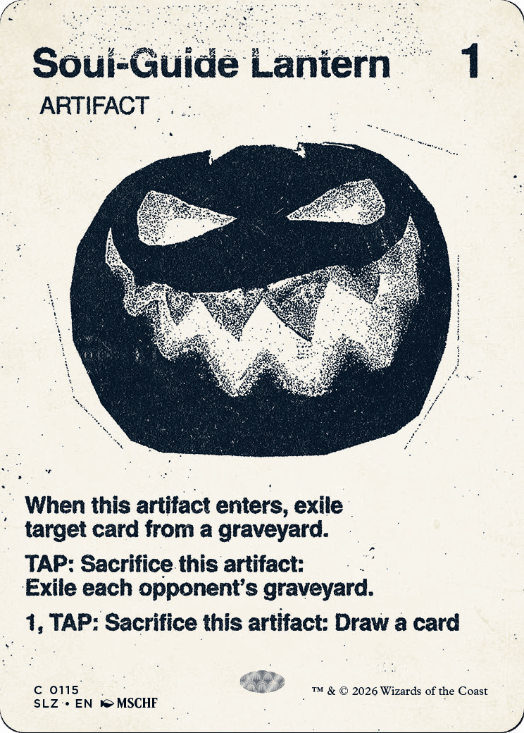 Soul-Guide Lantern (0115) [Secret Lair x MSCHF: The Zeta Set] MTG Single Magic: The Gathering  | Multizone: Comics And Games