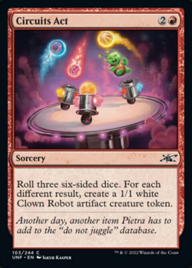 Circuits Act [Unfinity] MTG Single Magic: The Gathering  | Multizone: Comics And Games