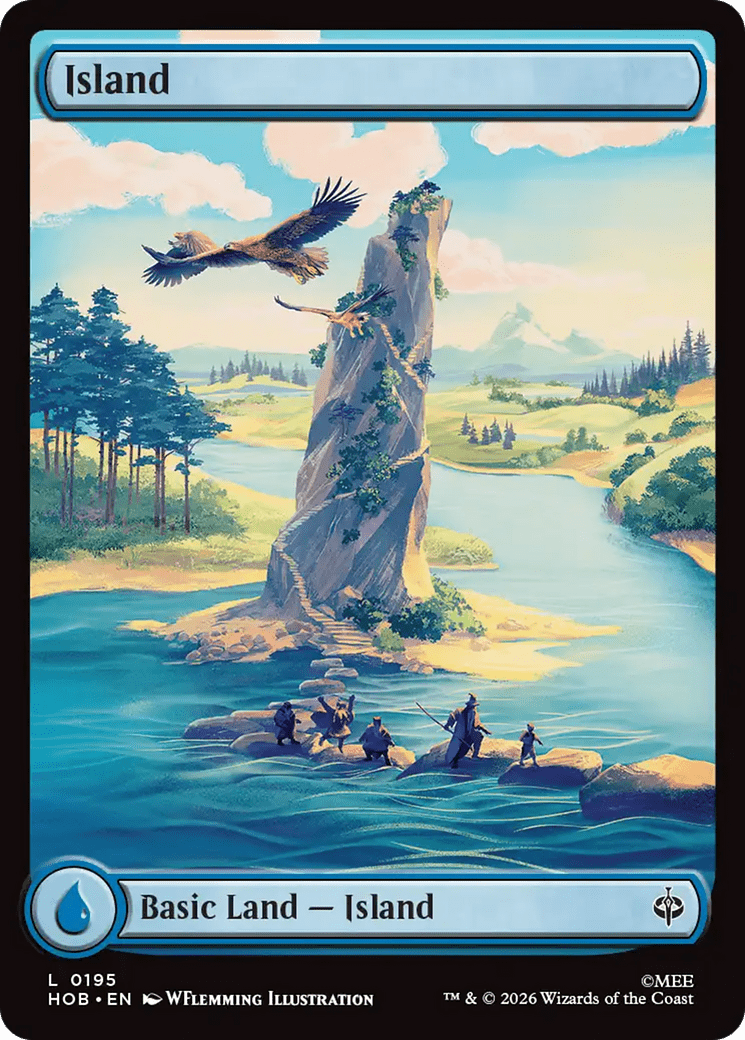 Island (0195) [The Hobbit] MTG Single Magic: The Gathering  | Multizone: Comics And Games
