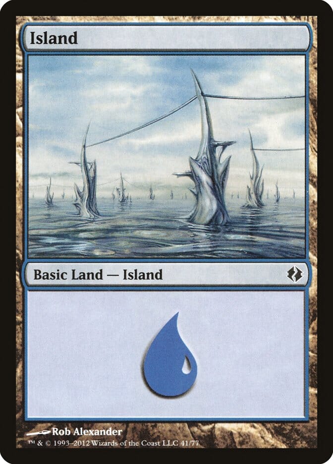 Island (41) [Duel Decks: Venser vs. Koth] MTG Single Magic: The Gathering  | Multizone: Comics And Games