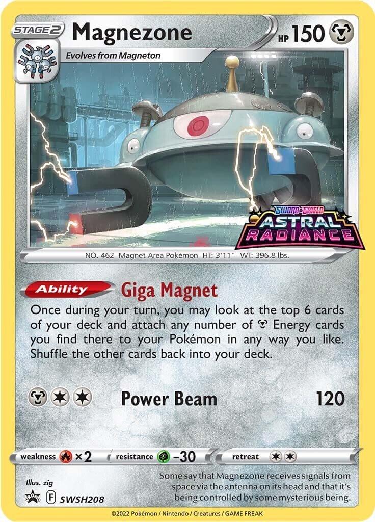 Magnezone (SWSH208) [Sword & Shield: Black Star Promos] Pokemon Single Pokémon  | Multizone: Comics And Games