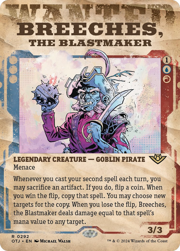 Breeches, the Blastmaker (Showcase) [Outlaws of Thunder Junction] | Multizone: Comics And Games
