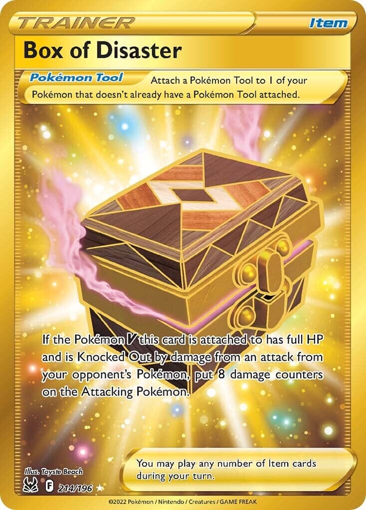 Box of Disaster (214/196) [Sword & Shield: Lost Origin] Pokemon Single Pokémon  | Multizone: Comics And Games