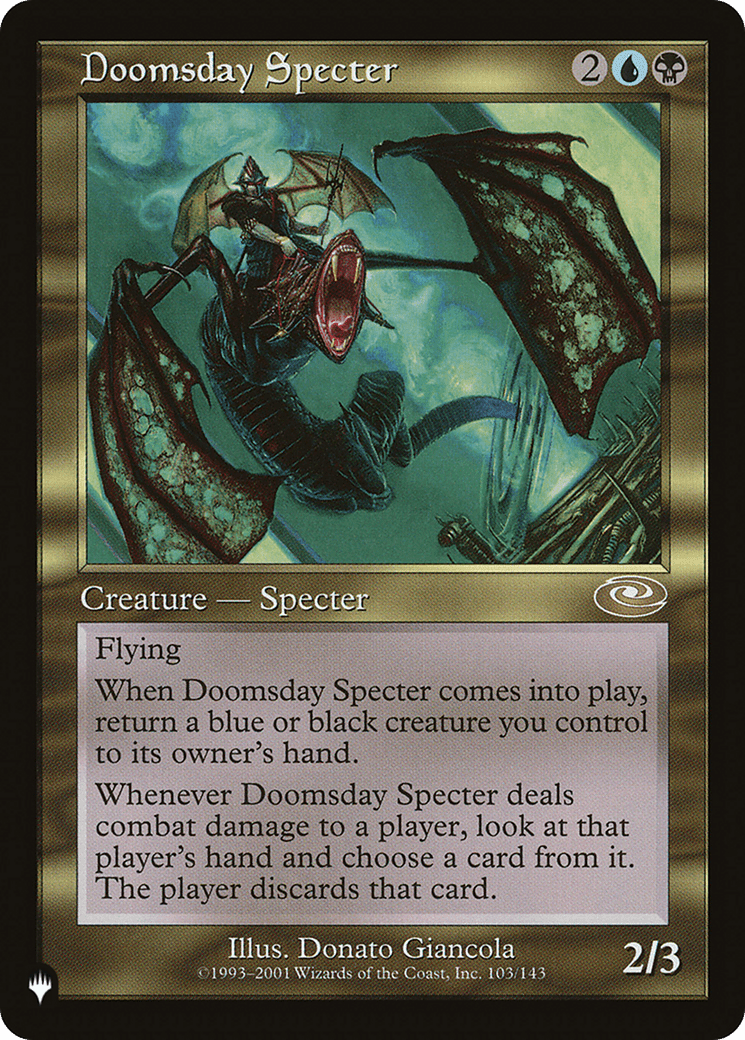 Doomsday Specter [The List] MTG Single Magic: The Gathering  | Multizone: Comics And Games