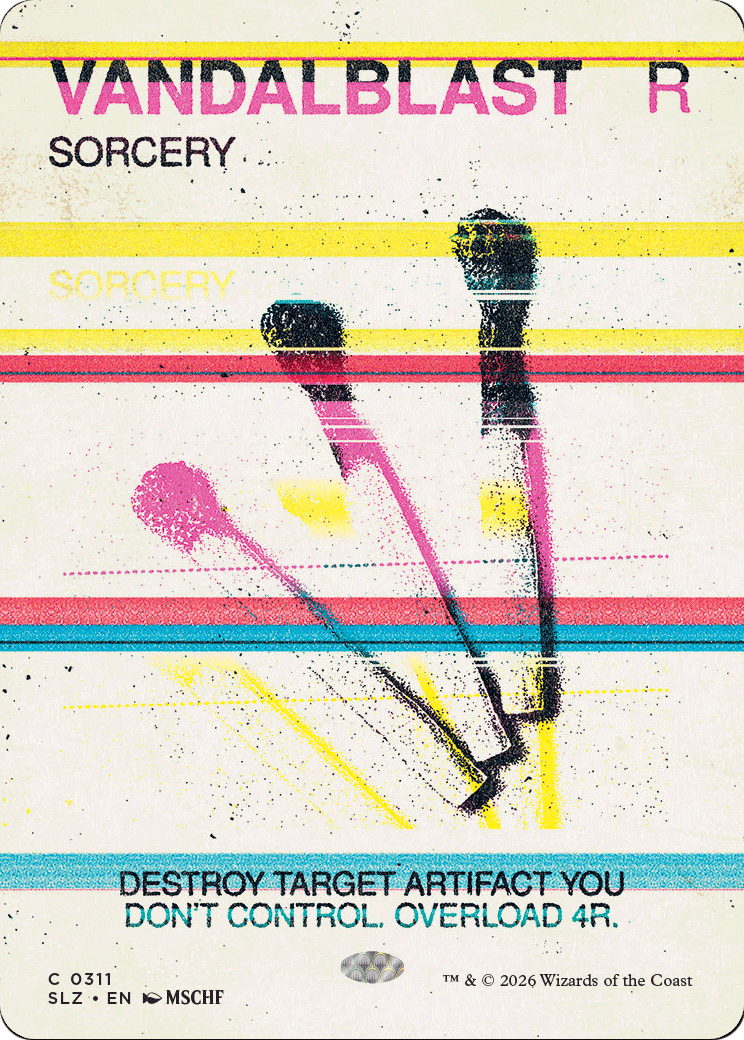 Vandalblast (0311) [Secret Lair x MSCHF: The Zeta Set] | Multizone: Comics And Games