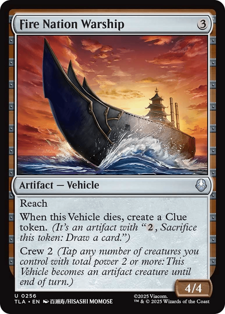 Fire Nation Warship [Avatar: The Last Airbender] MTG Single Magic: The Gathering  | Multizone: Comics And Games
