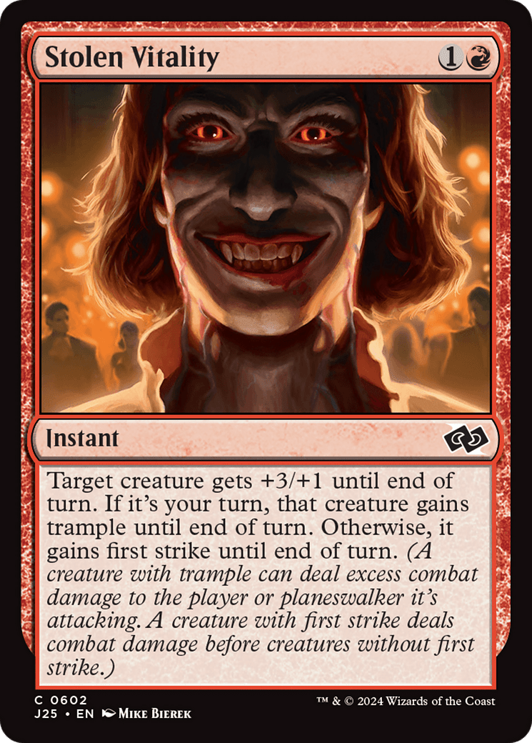 Stolen Vitality [Foundations Jumpstart] MTG Single Magic: The Gathering  | Multizone: Comics And Games
