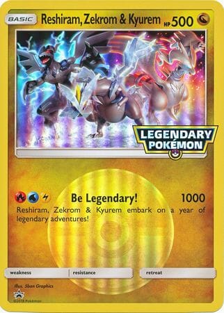 Reshiram, Zekrom & Kyurem (Jumbo Card) [Miscellaneous Cards] Pokemon Single Pokémon  | Multizone: Comics And Games