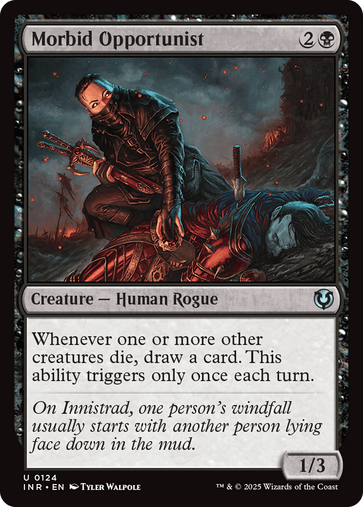Morbid Opportunist [Innistrad Remastered] MTG Single Magic: The Gathering  | Multizone: Comics And Games