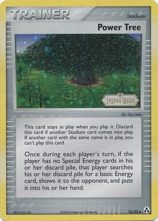 Power Tree (76/92) (Stamped) [EX: Legend Maker] Pokemon Single Pokémon  | Multizone: Comics And Games