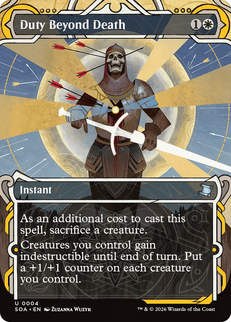 Duty Beyond Death [Secrets of Strixhaven: Mystical Archive] MTG Single Magic: The Gathering  | Multizone: Comics And Games