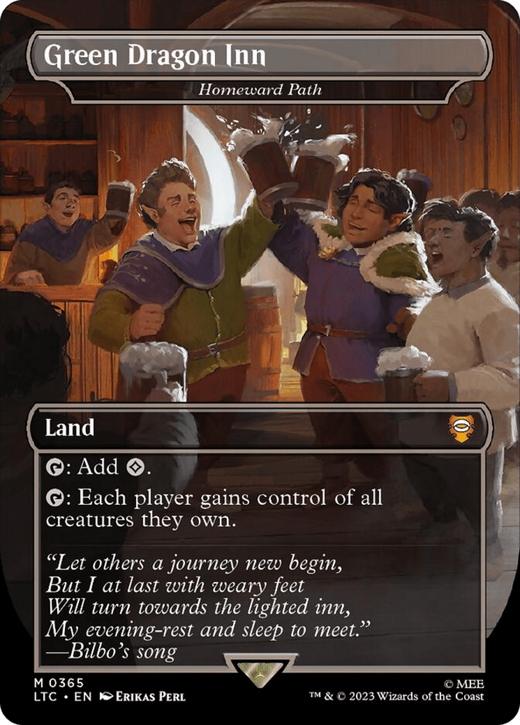 Green Dragon Inn - Homeward Path [The Lord of the Rings: Tales of Middle-Earth Commander] MTG Single Magic: The Gathering  | Multizone: Comics And Games