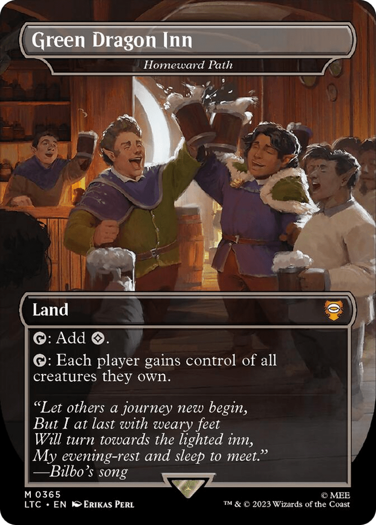 Homeward Path - Green Dragon Inn [The Lord of the Rings: Tales of Middle-Earth Commander] MTG Single Magic: The Gathering  | Multizone: Comics And Games