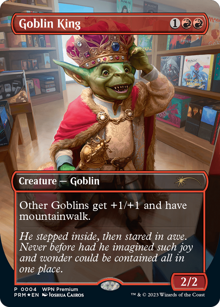 Goblin King [Wizards Play Network 2024] MTG Single Magic: The Gathering  | Multizone: Comics And Games