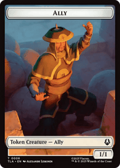 Ally (0006) // Bear Double-Sided Tokens [Avatar: The Last Airbender Tokens] MTG Single Magic: The Gathering  | Multizone: Comics And Games