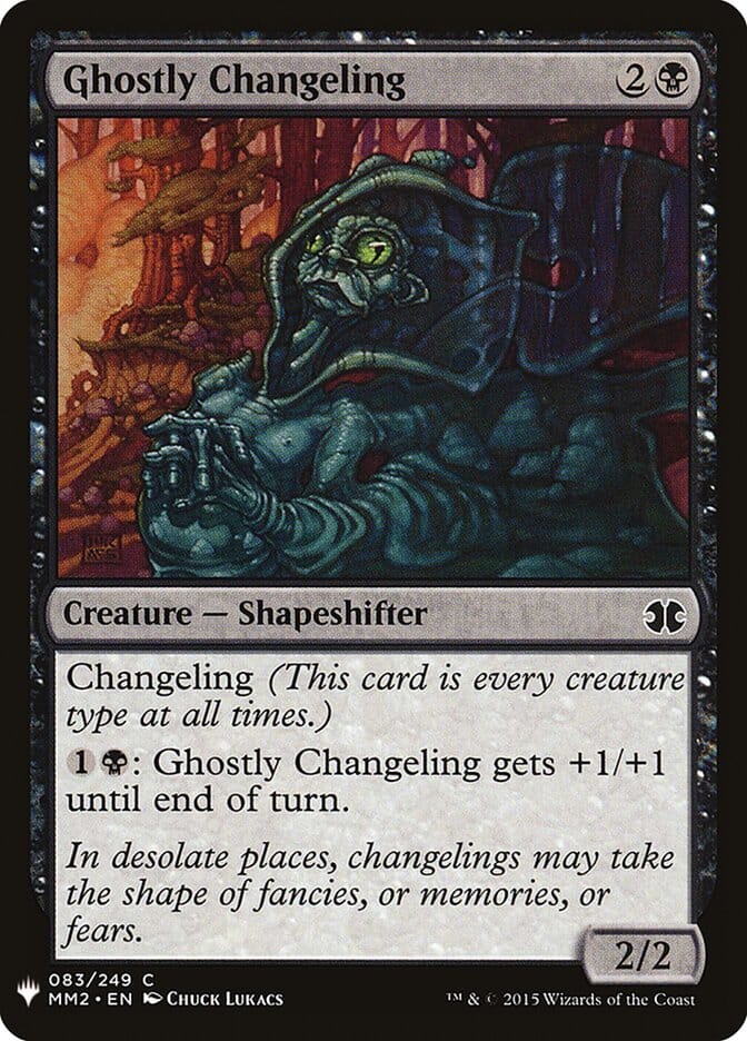 Ghostly Changeling [Mystery Booster] MTG Single Magic: The Gathering  | Multizone: Comics And Games