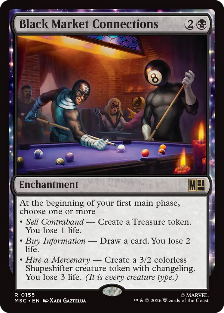 Black Market Connections [Marvel Super Heroes Commander] | Multizone: Comics And Games