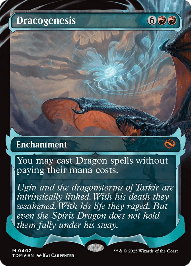 Dracogenesis (0402) (Showcase) [Tarkir: Dragonstorm] MTG Single Magic: The Gathering  | Multizone: Comics And Games