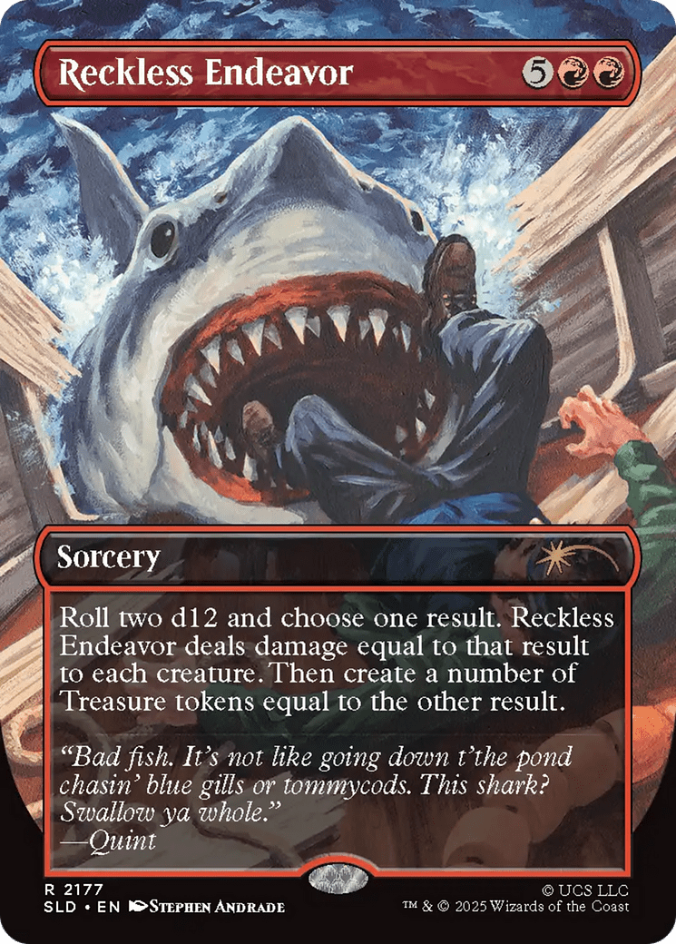 Reckless Endeavor [Secret Lair Drop Series] MTG Single Magic: The Gathering  | Multizone: Comics And Games