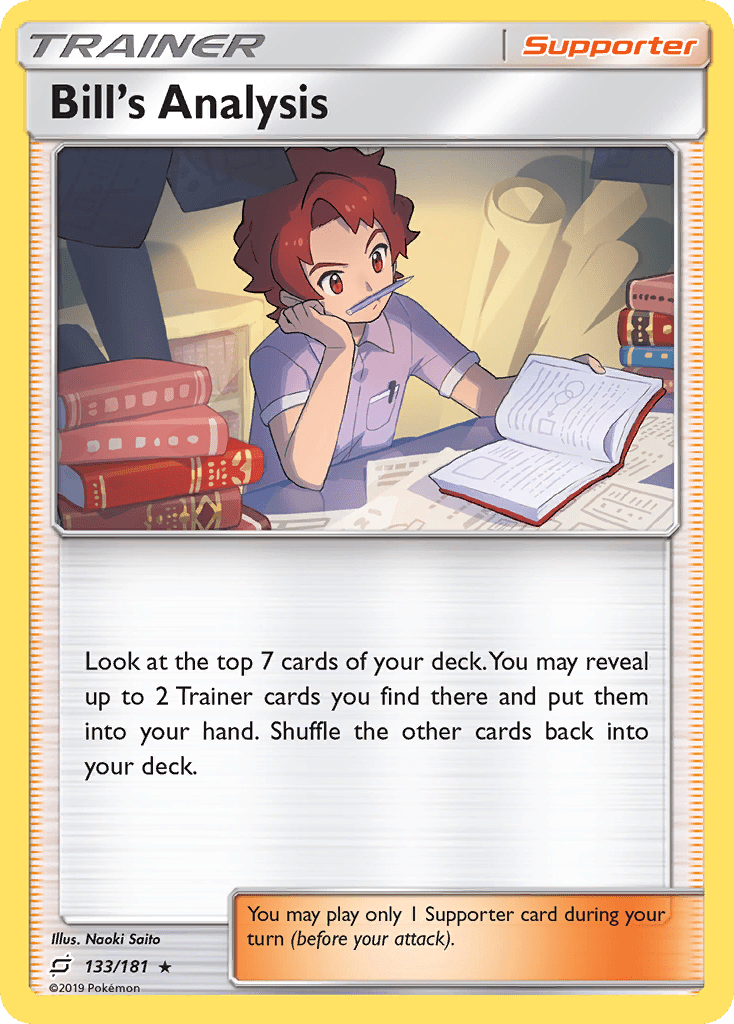 Bill's Analysis (133/181) [Sun & Moon: Team Up] Pokemon Single Pokémon  | Multizone: Comics And Games
