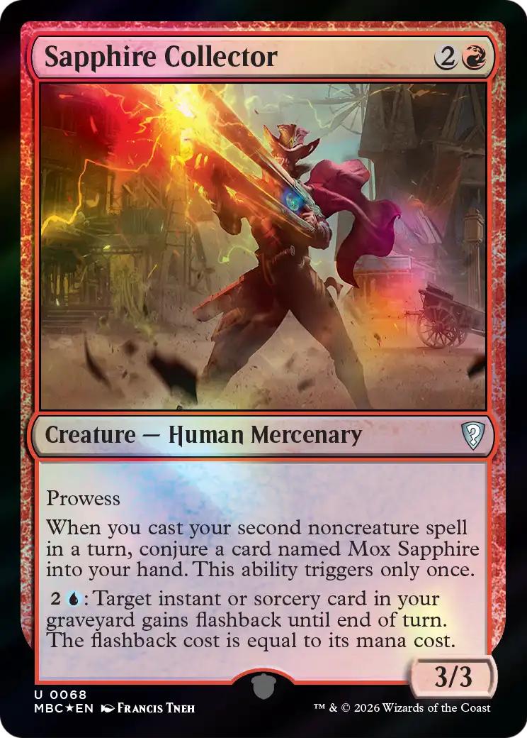 Sapphire Collector [Mystery Booster: Commander Edition] | Multizone: Comics And Games