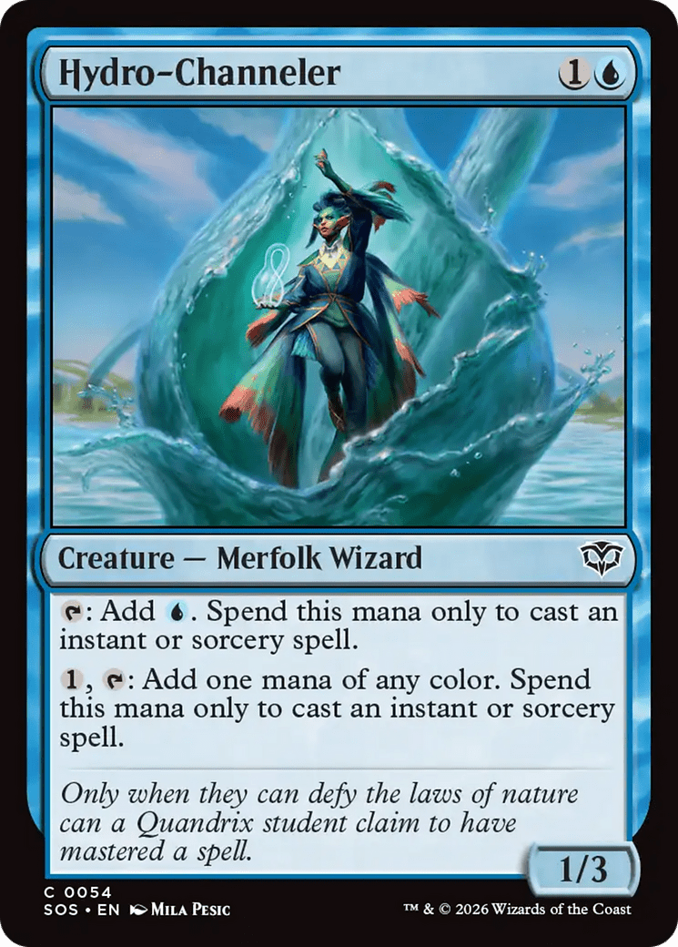 Hydro-Channeler [Secrets of Strixhaven] MTG Single Magic: The Gathering  | Multizone: Comics And Games