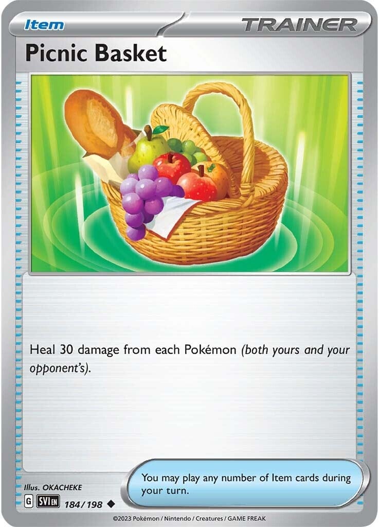 Picnic Basket (184/198) [Scarlet & Violet: Base Set] Pokemon Single Pokémon  | Multizone: Comics And Games