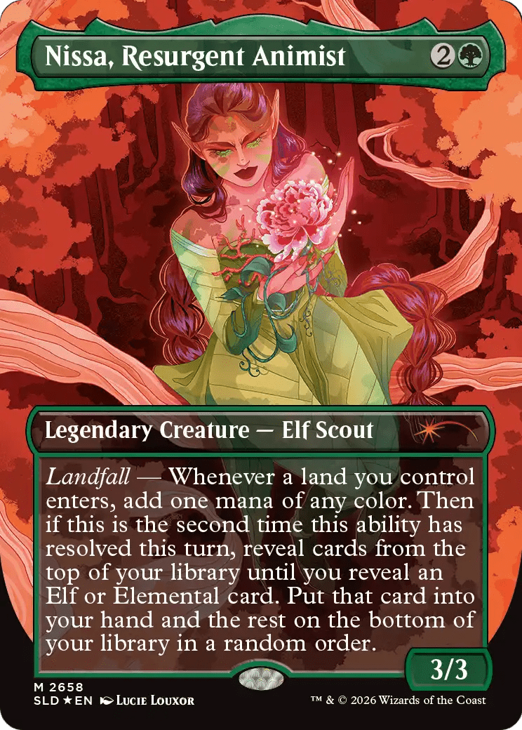 Nissa, Resurgent Animist [Secret Lair Drop Series] | Multizone: Comics And Games
